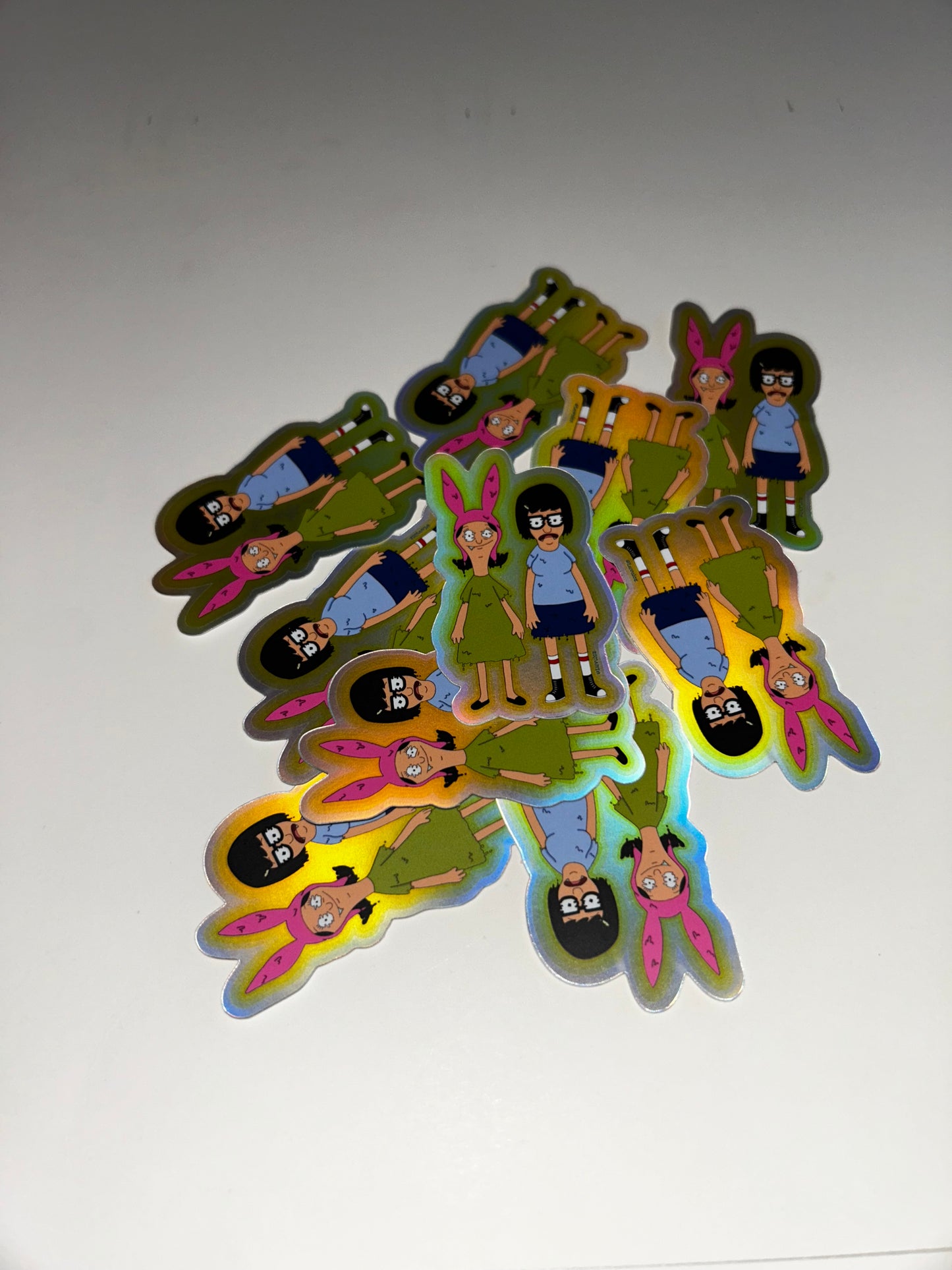 Trippy Tina and Louise Holographic Sticker