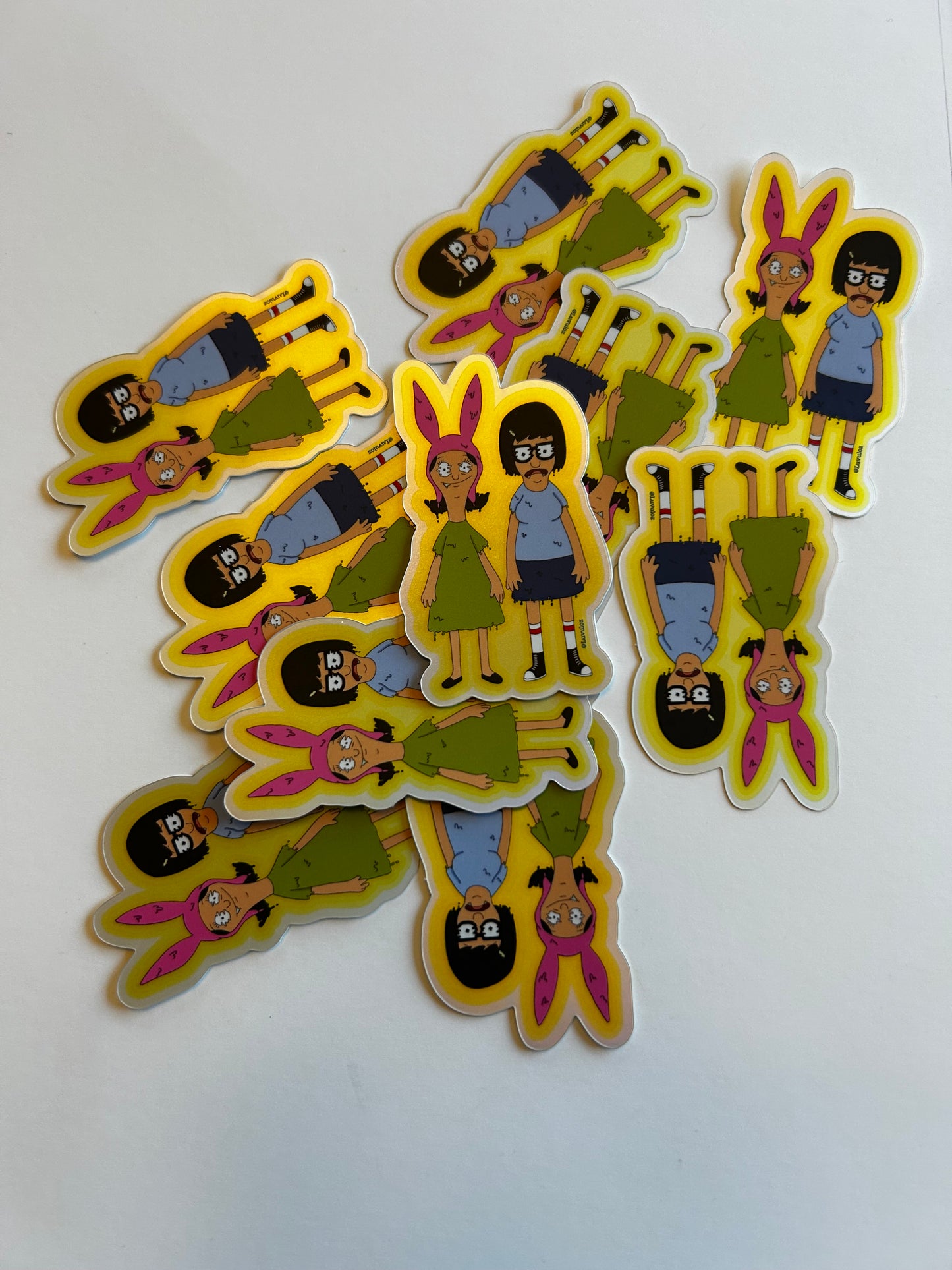 Trippy Tina and Louise Holographic Sticker
